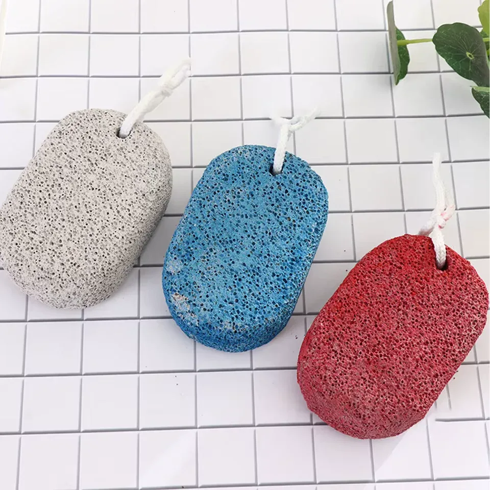 Ergonomic Volcanic Pumice Stone Set for Exfoliating Hard Skin and Callus Removal (2-Pack) alternate