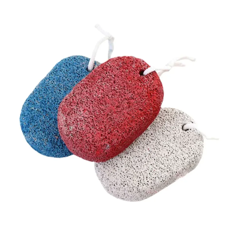 Ergonomic Volcanic Pumice Stone Set for Exfoliating Hard Skin and Callus Removal (2-Pack) - Image 3
