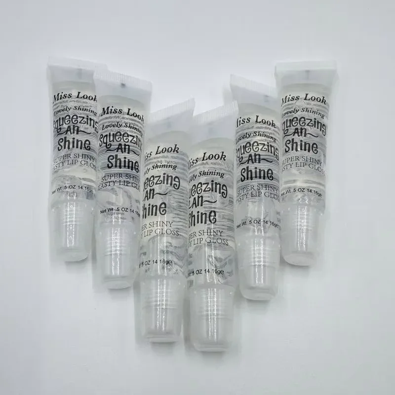 Squeezing n' Shine All-in-One Clear Lip Gloss & Hydrating Balm Tubes – Value Pack - Image 5