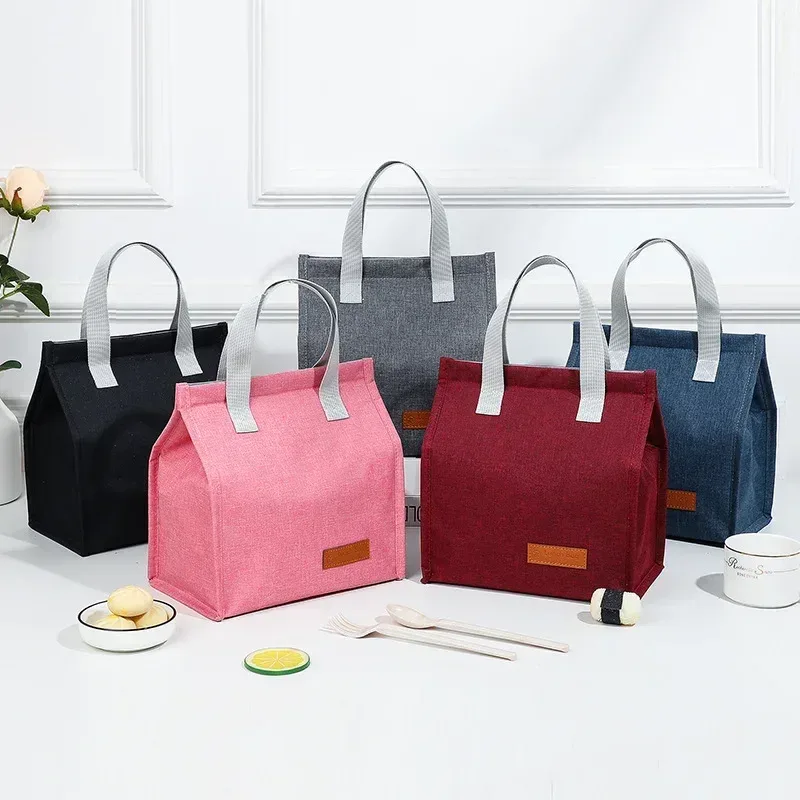 Stylish Insulated Tote Lunch Bag for Students & Office Professionals alternate