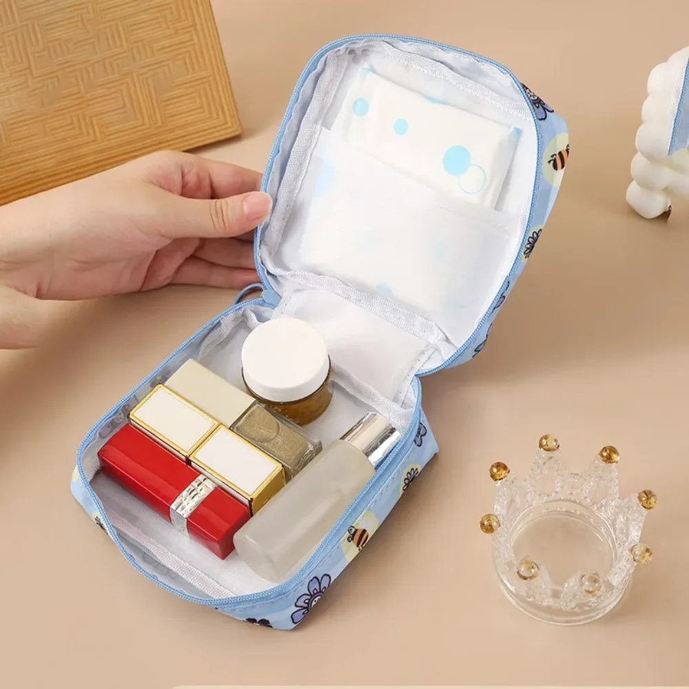 Discreet & Stylish Multi-purpose Pouch for Sanitary Pads, Makeup, and Everyday Essentials - Image 5