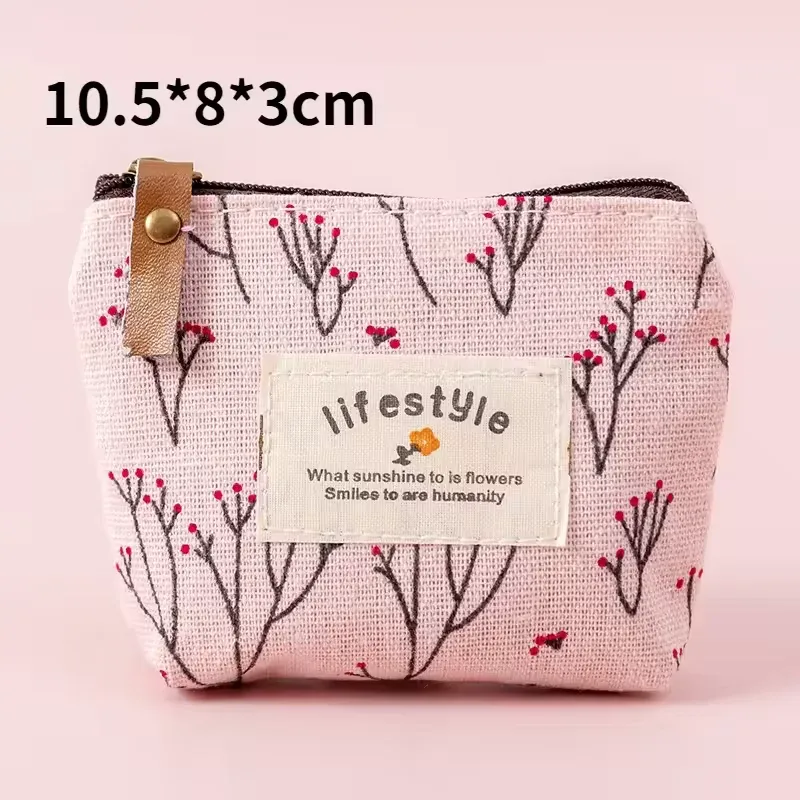 Floral Fabric Coin Purse Chic & Compact Style - Image 10