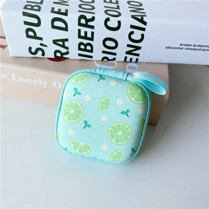 Cute Cartoon Hard-Shell Earbud Case & Mini Organizer Pouch with Zipper - Image 14