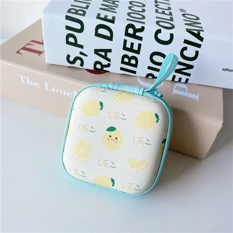 Cute Cartoon Hard-Shell Earbud Case & Mini Organizer Pouch with Zipper - Image 18