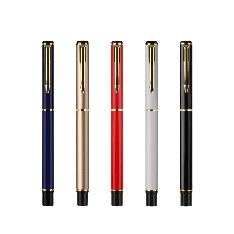 Luxury Executive Metal Rollerball Pen with Smooth Gel Ink Flow