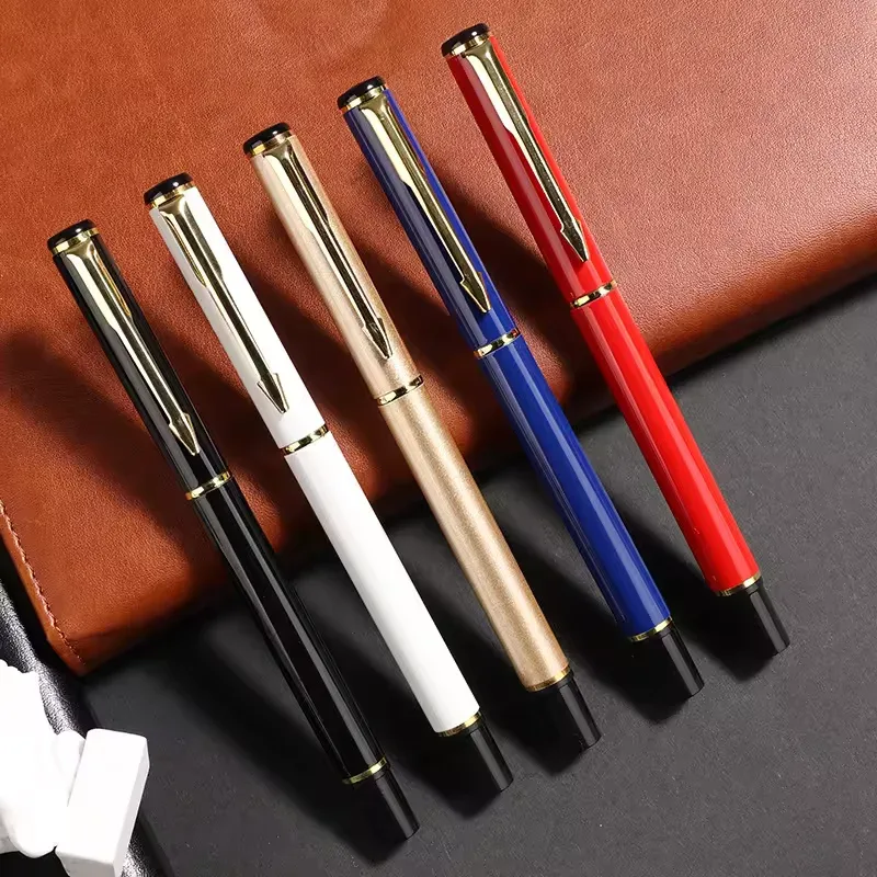 Luxury Executive Metal Rollerball Pen with Smooth Gel Ink Flow - Image 3