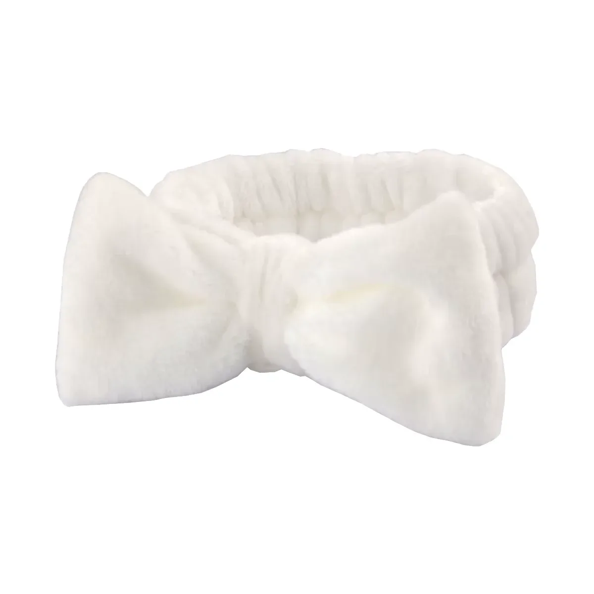 Luxurious Coral Fleece Skincare Headband & Wristband Set for Face Washing & Spa Rituals - Image 7
