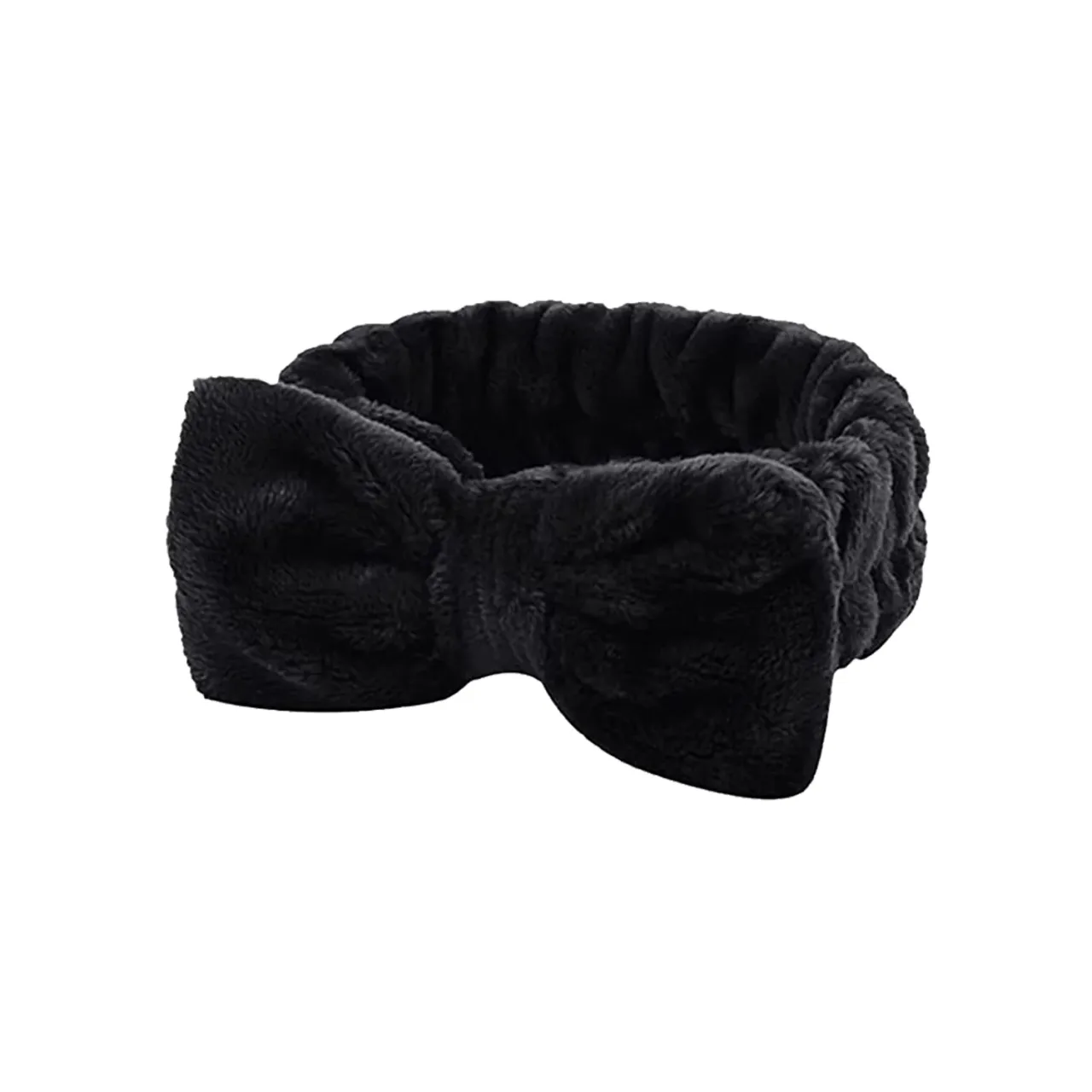 Luxurious Coral Fleece Skincare Headband & Wristband Set for Face Washing & Spa Rituals - Image 8