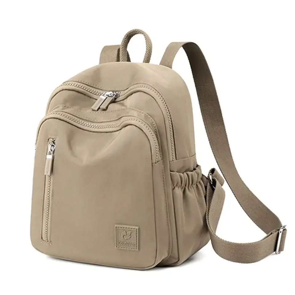 Chic Solid Color Mini Backpack – Lightweight Waterproof Travel & Everyday Shoulder Bag - Image 4