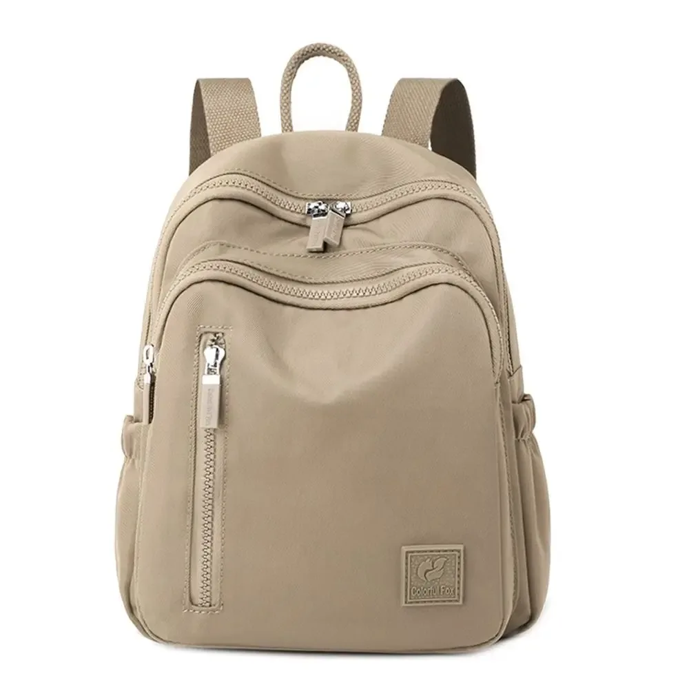 Chic Solid Color Mini Backpack – Lightweight Waterproof Travel & Everyday Shoulder Bag - Image 9
