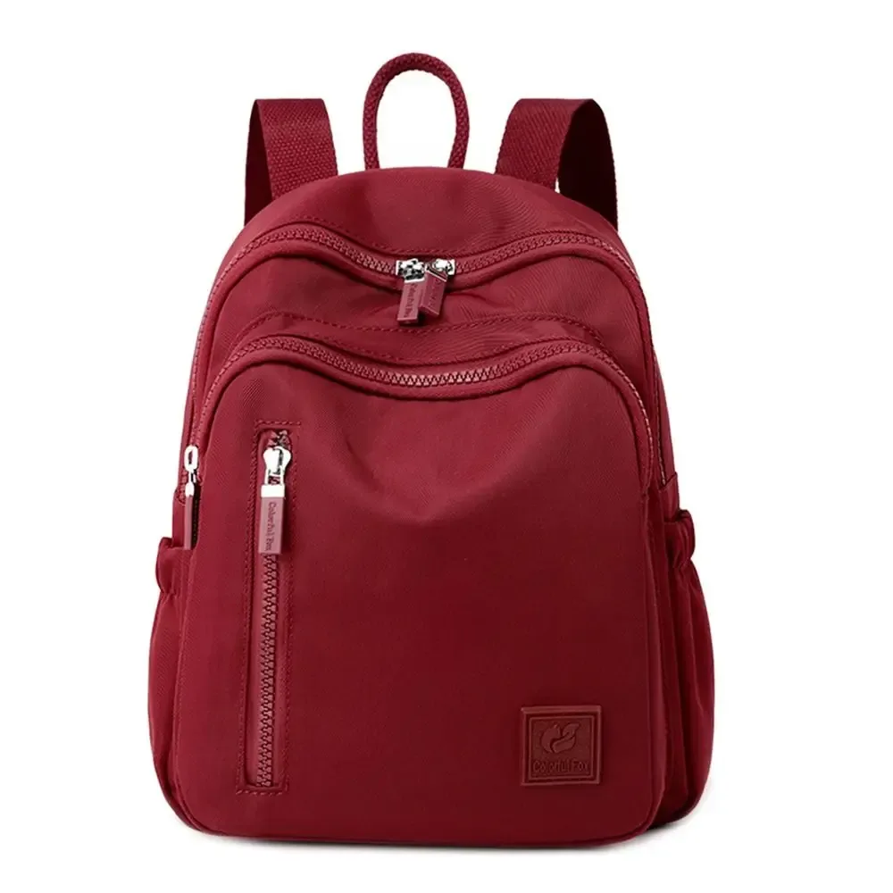 Chic Solid Color Mini Backpack – Lightweight Waterproof Travel & Everyday Shoulder Bag - Image 8